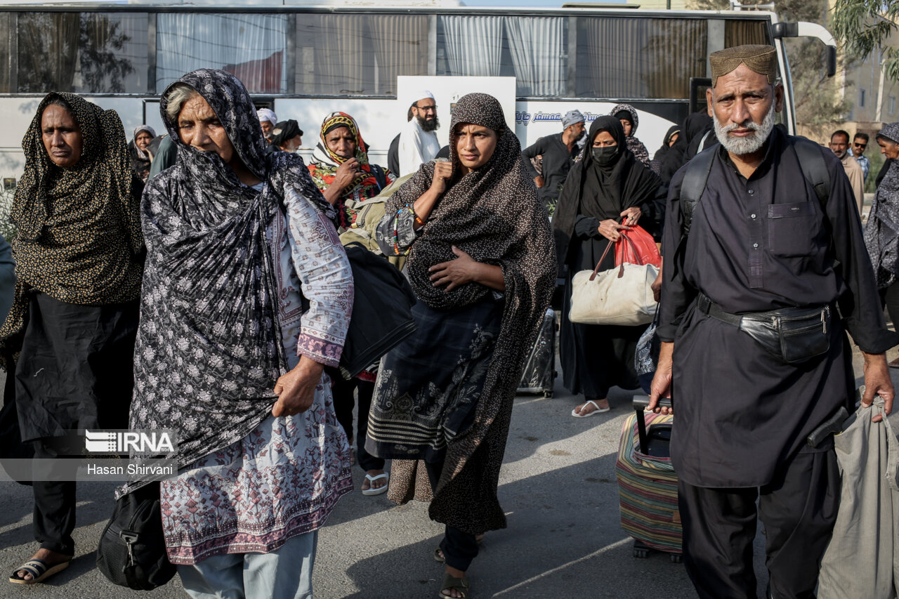 ورود بیش از 74 هزار زائر پاکستانی از مرزهای سیستان و بلوچستان به کشور